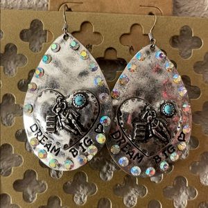 Barrel racer earrings